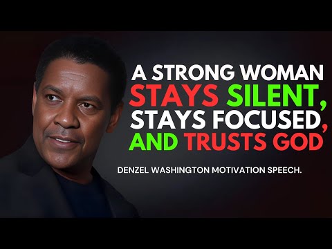 A Strong Woman Stays Silent, Stays Focused, and Trusts God. POWERFUL INSPIRATION SPEECH #motivation