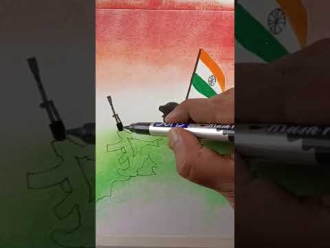 Indian army/Jay Ho#shorts #viral #army #drawing