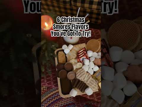 Christmas S’mores Board | Dessert Board | Indoor S’mores