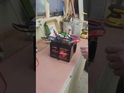 LiTime lithium DIY non solar Power Station, Dirt Cheap power station 640 wh w/Harborfreight inverter