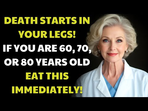 ⚠️ Your Legs Weaken First! Eat These 6 Foods to Strengthen Them | For elderly