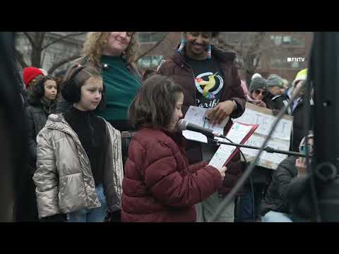 Protest to "Protect Trans Youth" in Union Square NYC - February 8, 2025