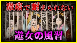 【ゆっくり解説】【閲覧注意】平均寿命22歳…「遊女」の壮絶な生涯！/小指を切り落とす奇妙な風習の真実とは？