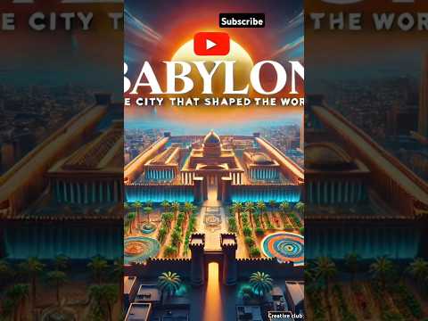 Did you know Babylon was the Most POWERFUL Ancient City?#shorts#babylon#historyfact#facts#ishtargate