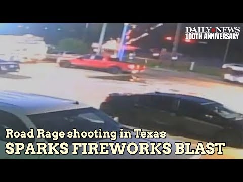 Police release video of fireworks in truck exploding after shots fired