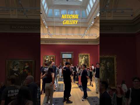 Artistic tour in National Gallery #london #londonlife #touristplace #museum #artgallery #england