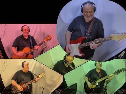 On The Road Again (Willie Nelson) - cover with a guitar quartet