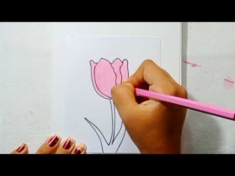 Pencil color drawing tutorial #coloredpenciltutorial