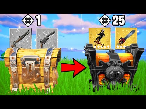 The *CHEST UPGRADE* Challenge in Fortnite