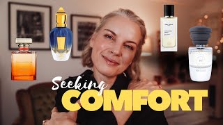 20 Comforting Scents | TheTopNote #perfumecollection #perfumereviews