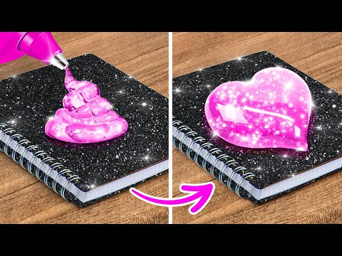 CUTE & COOL DIY CRAFTS TO BRIGHTEN YOUR DAY ☀️✨ Fun Drawing Hacks & Creative Ideas by 123 GO!