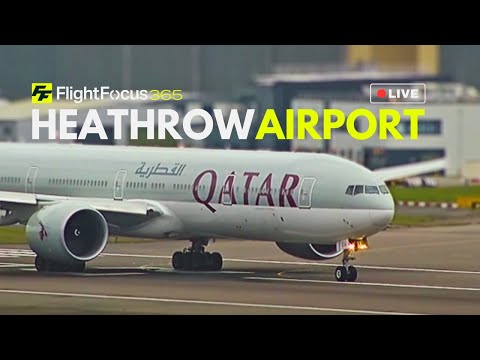 Heathrow Airport Live LHR - Wednesday 12th March 2025