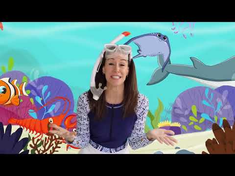 Sea Animals Children's song by Patty Shukla Learn Ocean Animals in English | Guessing Game for Kids