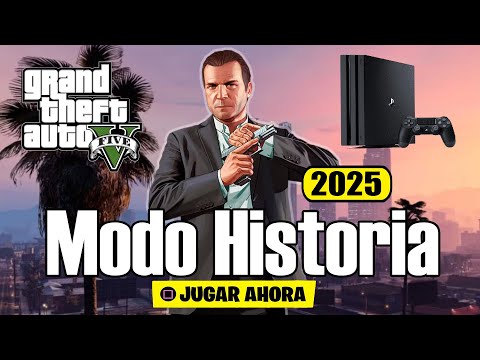 🔴¡ ASI ES JUGAR GTA 5 EN PS4 PRO EN 2025 ! ( MODO HISTORIA ) - VALE LA PENA