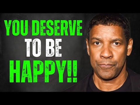 You Deserve to Be Happy: How to Be Happy Alone! | Denzel Washington Motivation