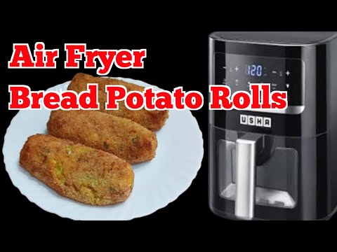 Crispy Air Fryer Bread Potato Rolls | Cheesy & Delicious Snack Recipe