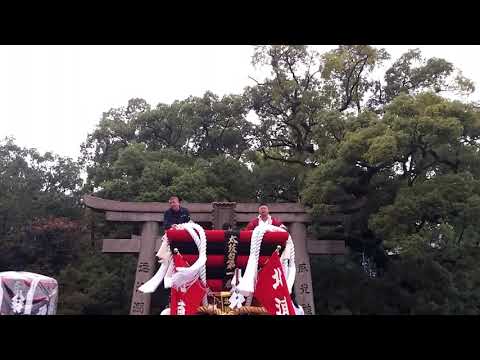 2017年宇多津秋祭り北浦太鼓台🌸