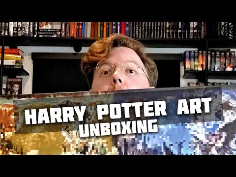 Custom Harry Potter Art Unboxing