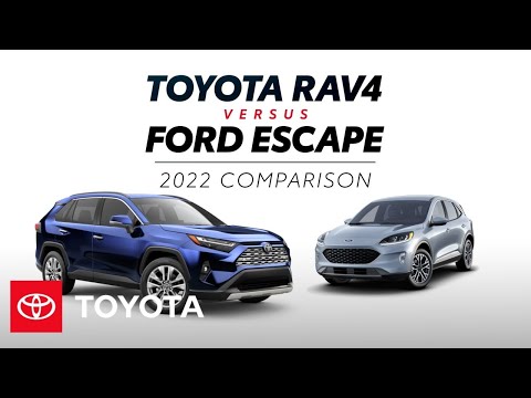 2022 Toyota RAV4 vs 2022 Ford Escape | Toyota