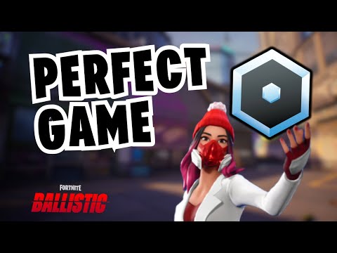 I got a PERFECT GAME in Unreal ranked! (Fortnite: Ballistic)