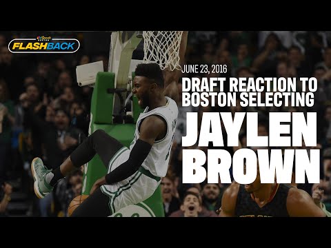 REACTION: Jaylen Brown is BOOED by Celtics fans on NBA Draft Night