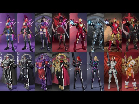 All Marvel Rivals Skins - SEASON 1