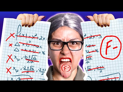 How To Survive The World's Strictest School! Good vs Bad Teacher Funny Situations by Crafty Hacks