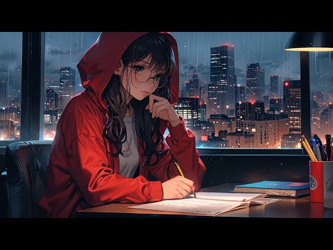 Relaxing Lofi Chill Music With Rain for Deep Focus Music Calming Sounds for Study and Work