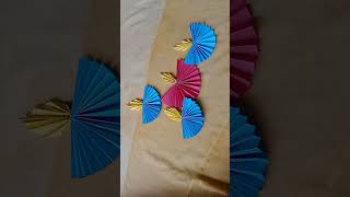 DIY Paper Diya l Diwali Craft Ideas l Diwali Decoration l #shorts l #youtubeshorts l #papercraft