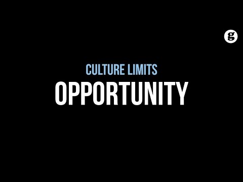 Culture Limits Opportunity