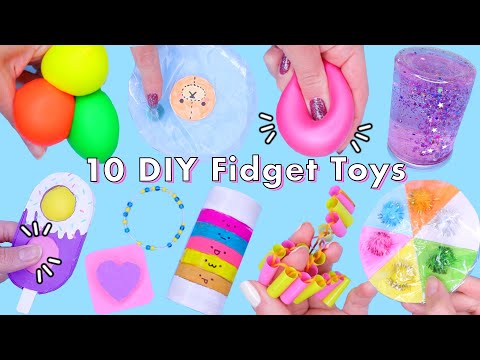 10 DIY Best Compilation TIKTOK POP IT Fidget toys! VIRAL TikTok anti-stress fidgets