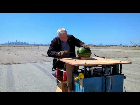 Zapping a Watermelon with Lightning