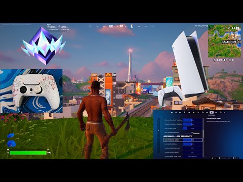 Fortnite Unreal Ranked Chapter 6 Season 1 Gameplay On PS5 | Controller Handcam | 4K 120FPS