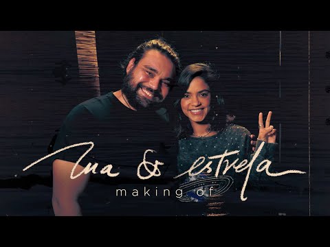 Lucas Felix e @LUCYOFICIAL  - Making of de Lua e Estrela