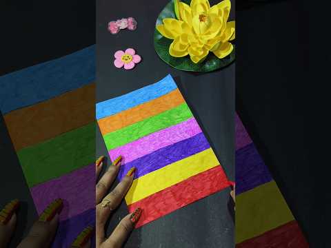 Holi greeting card | Rainbow card #shorts #craft #holi #happyholi #youtubeshorts