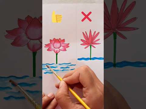 #lotus #easydrawing #art #shortvideo #drawing #shorts