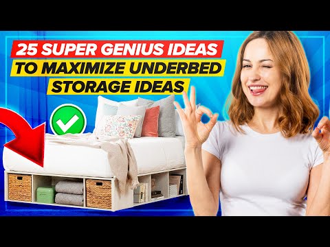 🔥 25 Super Genius Ideas To Maximize Underbed Storage Ideas | Jansen's DIY