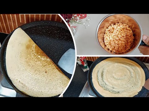 Masoor Dal Dosa Recipe | High-Protein, Gluten-Free Breakfast | Quick & Healthy