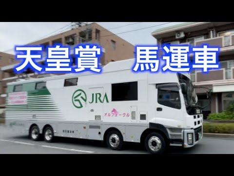 馬運車　天皇賞【現地撮影】2024東京競馬場