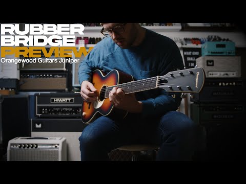 Orangewood Guitars Juniper Rubber Bridge Guitar | Preview