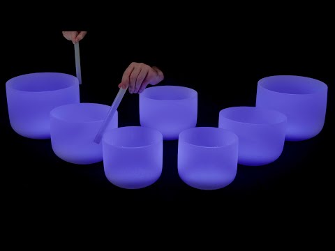 Crystal Bowls for Deep Sleep 🌀 Positive Vibrations 432 Hz