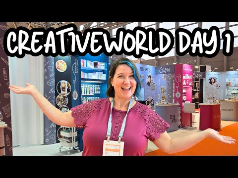 LIVE Creativeworld 2025 Day 1 (Fine Art & Craft Show)