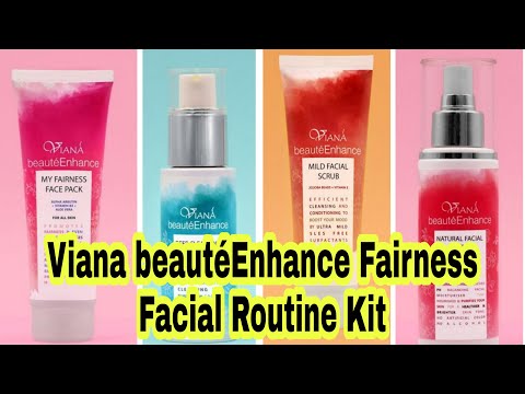 Viana beautéEnhance Fairness Facial Routine Kit | Fairness Skincare Range | Viana | Be Glam