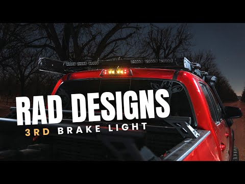 Installing a 3D-Printed 3rd Brake Light by RAD Designs | Toyota Tacoma Upgrade