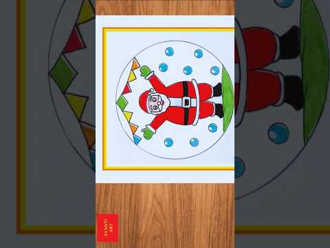 Santa Claus Drawing Very Easy ||  Merry Christmas Drawing Easy || Santa Claus Drawing ||