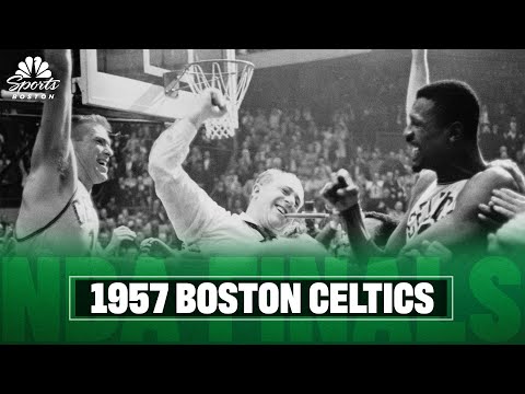 1957 NBA Finals: The Boston Celtics win their FIRST NBA championship