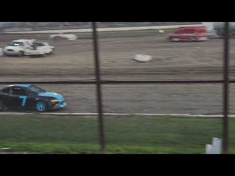 Kankakee County Speedway Friday Night Racing Compact Hot laps qualifing 8-23-24