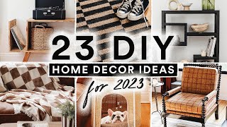 23 DIY Home Decor Ideas For 2023 🔨