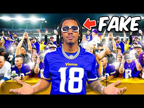 FAKE JUSTIN JEFFERSON PRANK AT A VIKINGS GAME!!! (MUST WATCH)