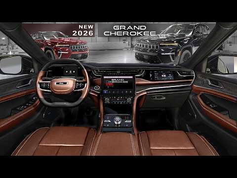 Jeep Grand Cherokee 2026 Facelift - INTERIOR Preview